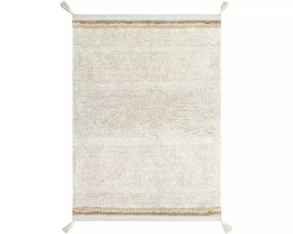 Lorena Canals Dekoteppich Bloom Natural 160 x 120 cm