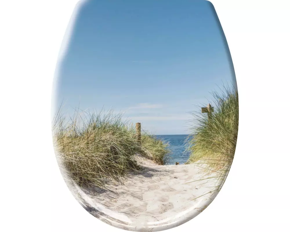 Kleine Wolke Toilettensitz Borkum mit Absenkautomatik, Mehrfarbig