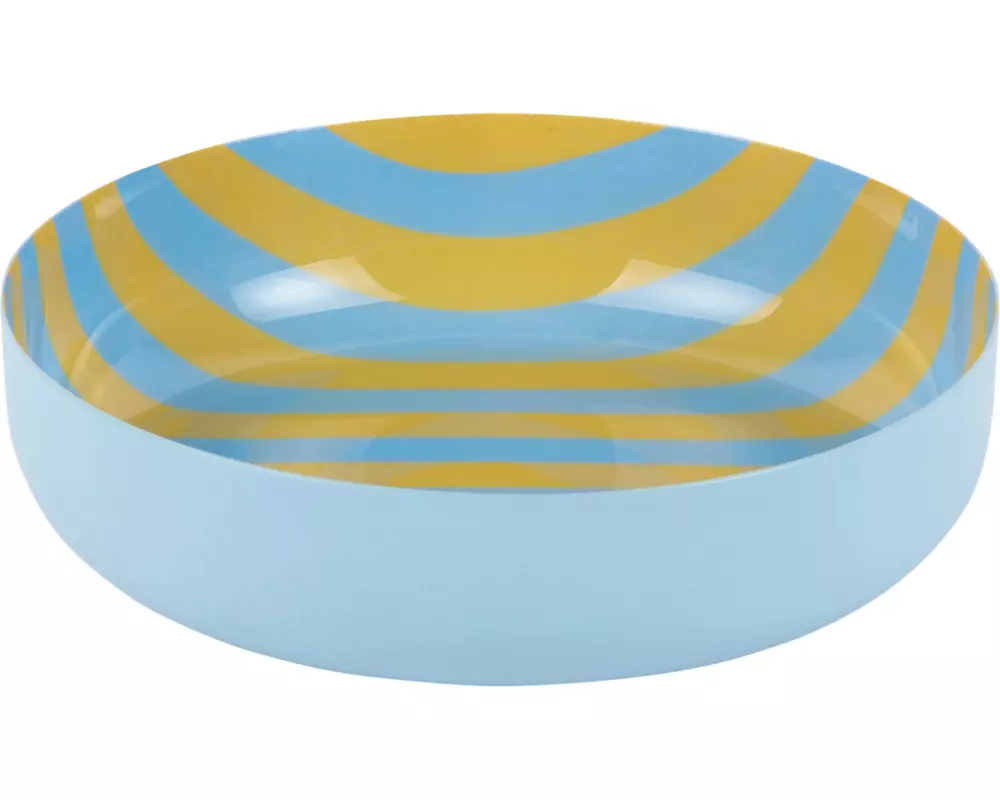 present time Schale Bowl Animado Small, Citrine yellow / Soft blue