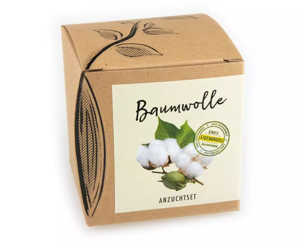 Naturkraftwerk Anzuchtset Saatgut der Topfbaumwolle