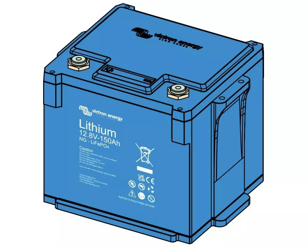 Victron Batterie LiFePO4 12 V/150 Ah NG 205 x 250 x 205 mm