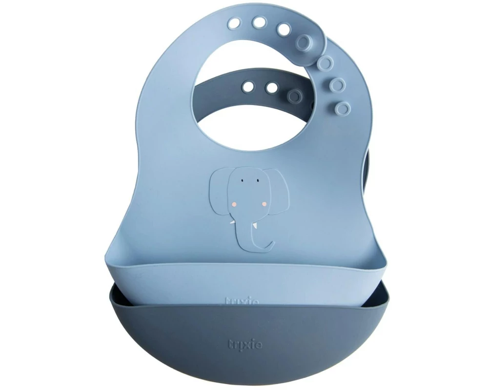 Trixie Lätzchen Elefant 2-pack, 29 x 22 cm