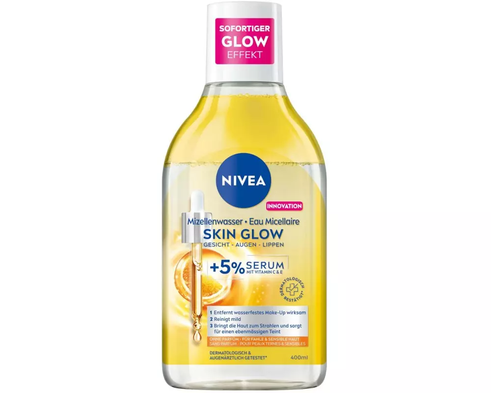 NIVEA Mizellenwasser Skin Glow Serum 400 ml