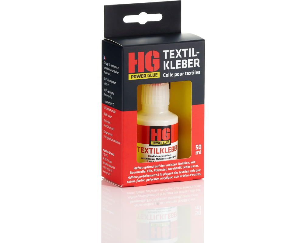 HG POWERGLUE Schweissnaht aus der Flasche T5200000 Textilkleber 50ml