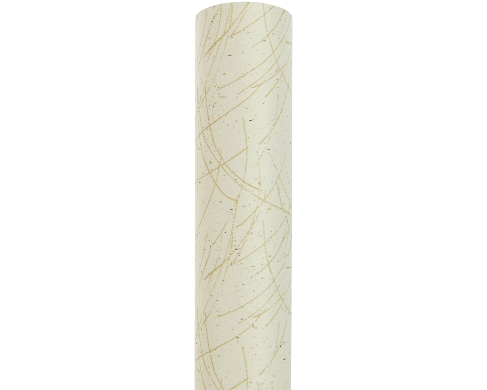 RICO DESIGN Geschenkpapier 401265 Gräser, grau 70x200cm