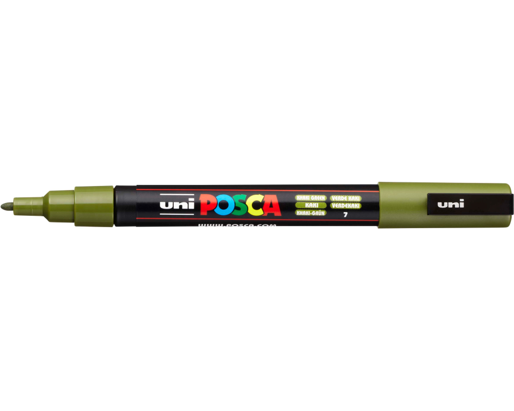 UNI-BALL Posca Marker 0.9-1.3mm PC-3M Khaki green khakigrün