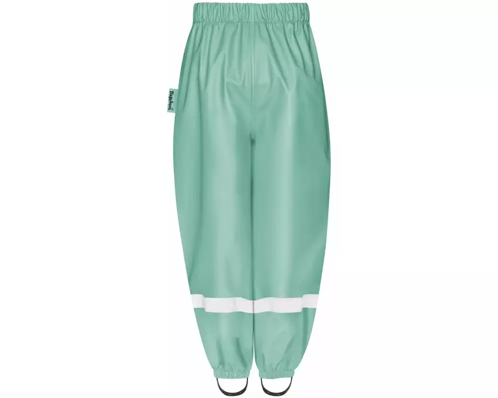 Playshoes Fleece-Regenhose Gr. 98, Grün