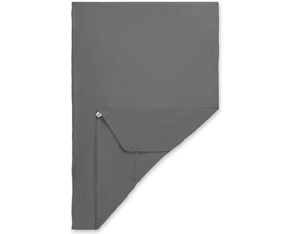 Hauck Fix-Leintuch Reisebett 120 x 60 cm, Dunkelgrau