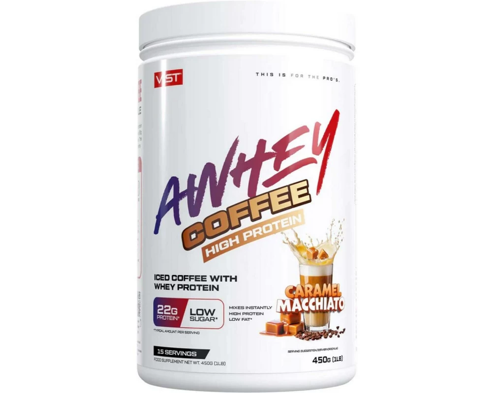 VAST Pulver AWHEY Coffee Caramel Macchiato, 450g
