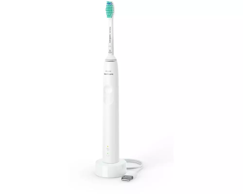 Philips Schallzahnbürste Sonicare Series 3100 HX3671/13 Weiss