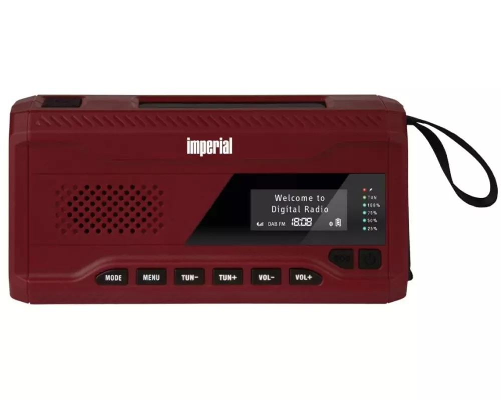 Imperial DAB+ Radio DABMAN OR 2 Neonrot