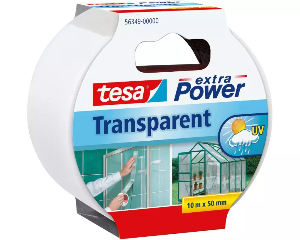 tesa Isolierband Extra Power transparent, 10m x 50 mm