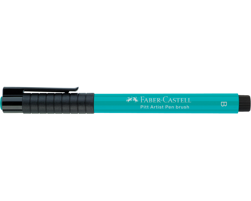FABER-CASTELL Pitt Artist Pen Brush 2.5mm 167456 kobaltgrün