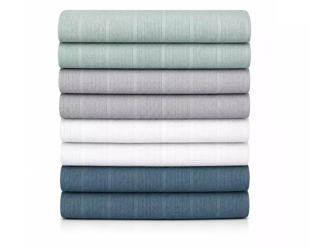 MAKIAN Mulltuch 8er Pack, 80 x 80 cm