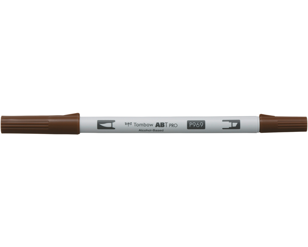 TOMBOW Dual Brush Pen ABT PRO ABTP-969 chocolate