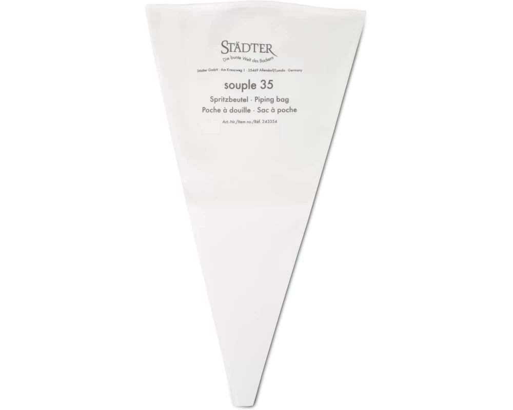 Städter Spritzbeutel Profi Souple 35 cm, Weiss