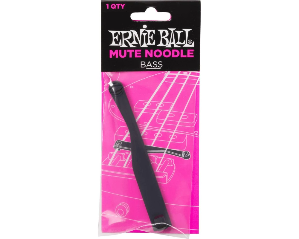 Ernie Ball Mute Noodle Bass Schwarz