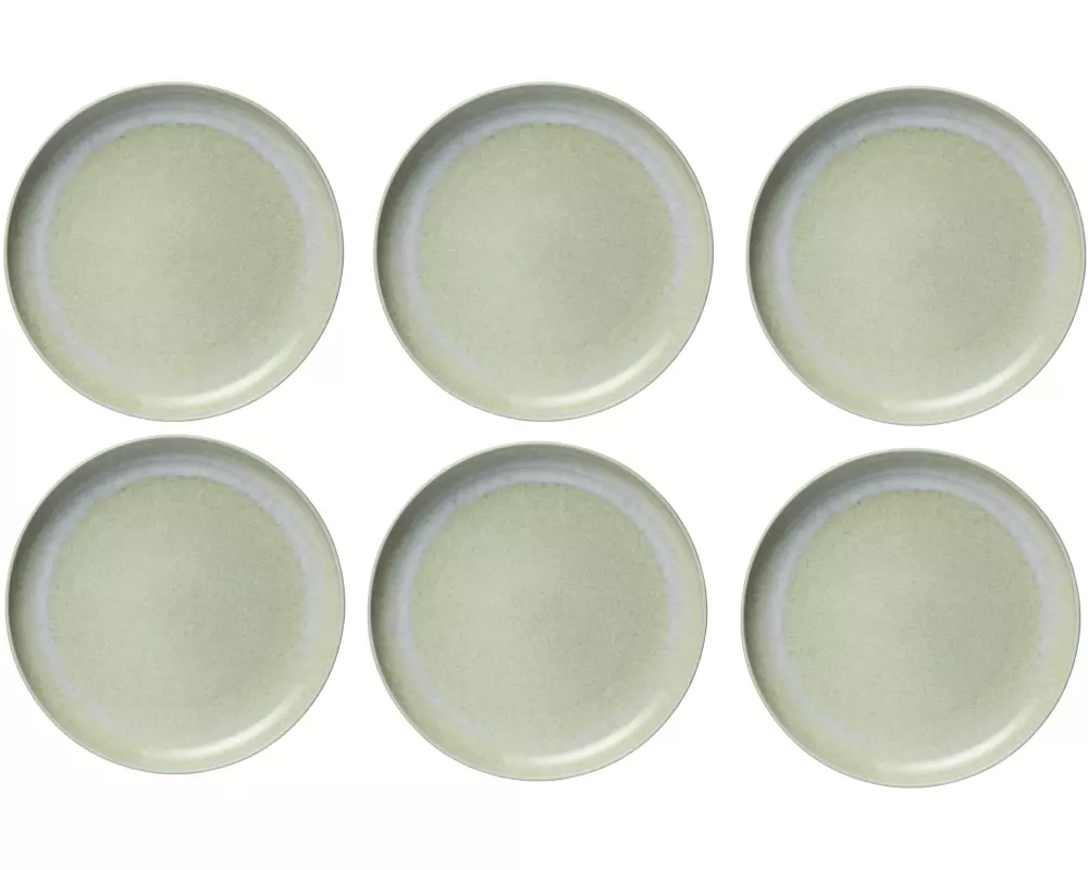 Villeroy & Boch Speiseteller Perlemor Alga Ø 27.1 cm, 6 Stück,Grün