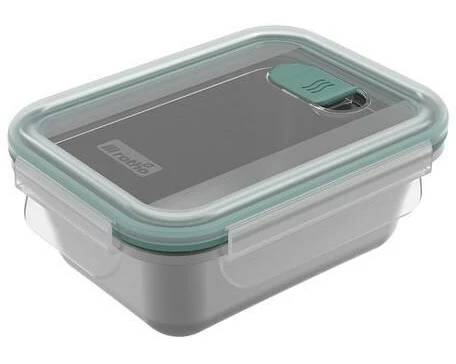 Rotho Edelstahldose mit Deckel NALA 0.5 l, Silber