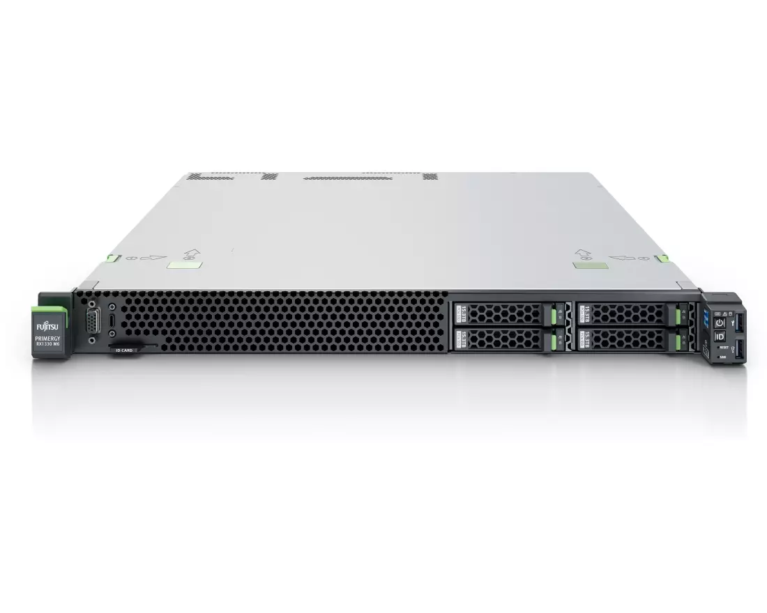 Fujitsu PRIMERGY RX1330 M6 Server Rack (1U) Intel® Xeon® 6333P 3,1 GHz 32 GB DDR5-SDRAM 500 W