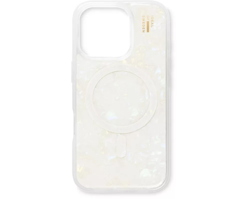 Ideal of Sweden Back Cover iPhone 16 Pro Perlmutt Weiss