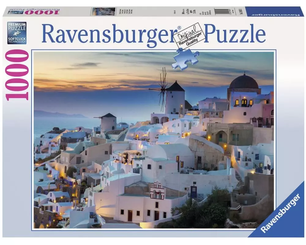 Ravensburger Puzzle Abend in Santorini
