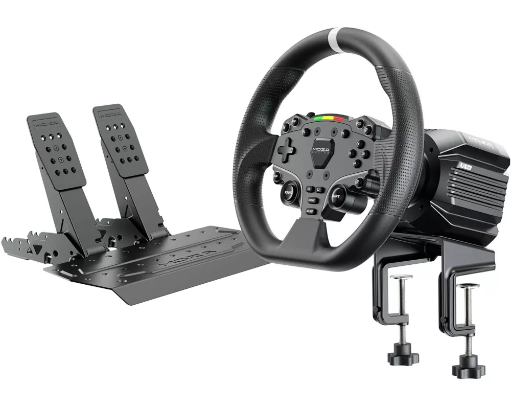 MOZA Racing R5 Pro 600 MHz CPU, 1000 Hz USB Refresh Rate