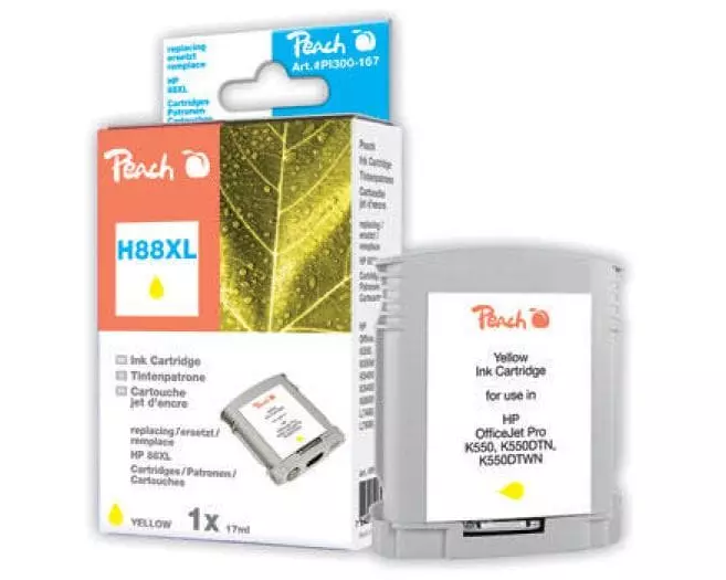 Peach Tinte HP Nr. 88XL (C9393AE) Yellow