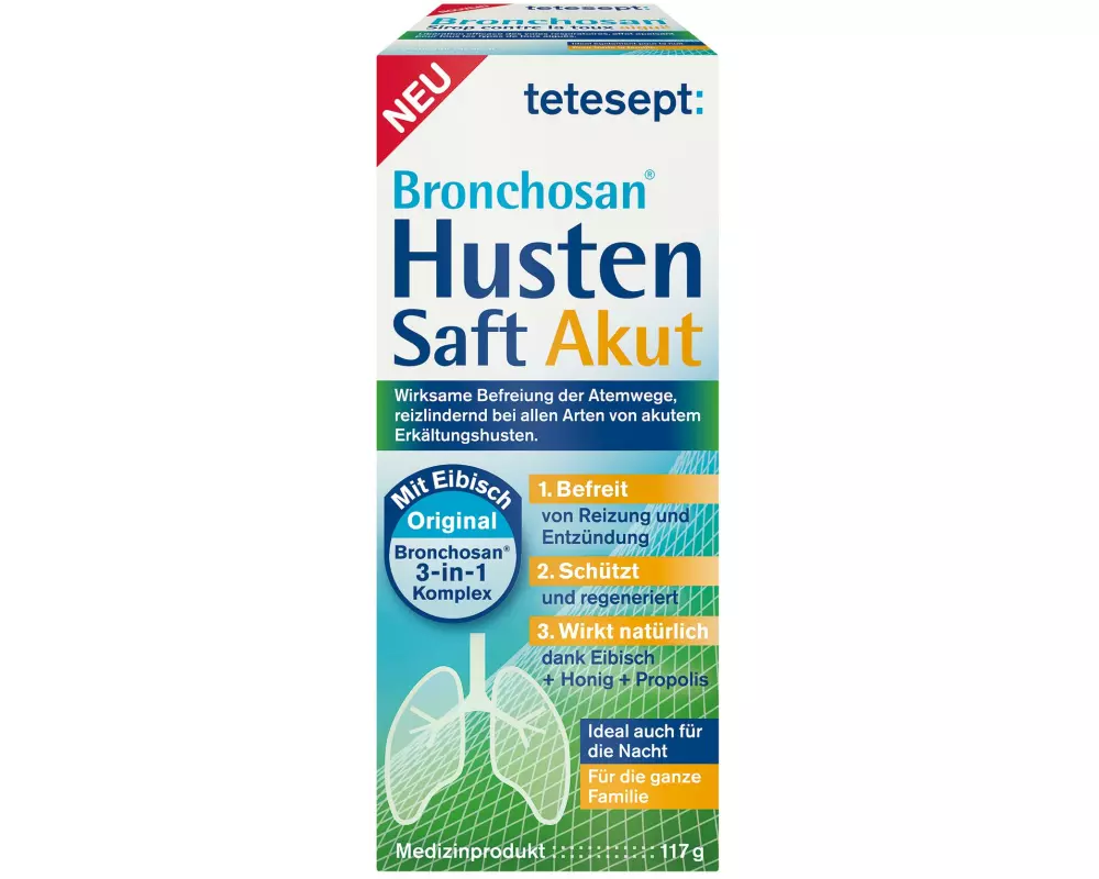 tetesept Bronchosan Hustensaft Akut 100 ml