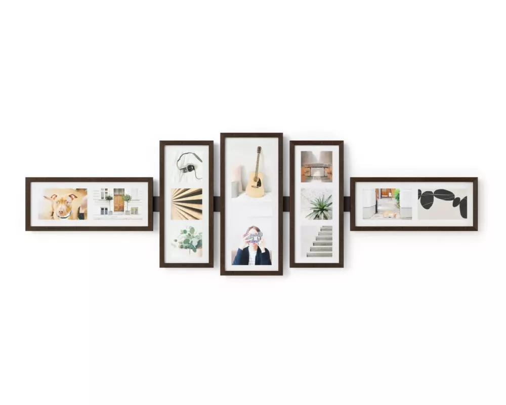 Umbra Bilderrahmen Shuffle 129 x 41 cm, Braun