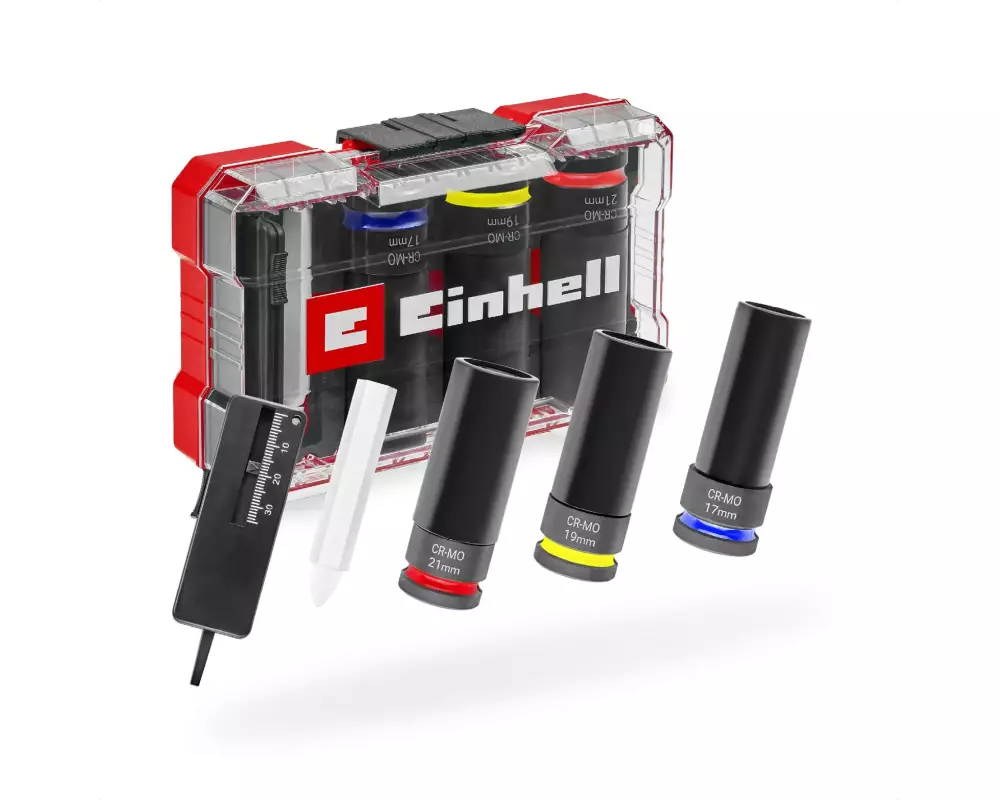 Einhell KFZ-Impact-Stecknuss-Set 5-teilig