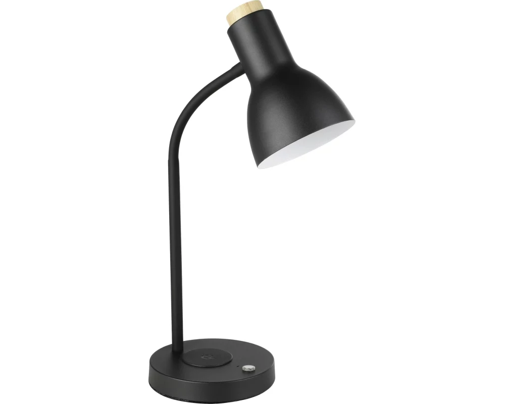 EGLO Leuchten Tischleuchte VERADAL-QI LED 5.5W 3000K Schwarz