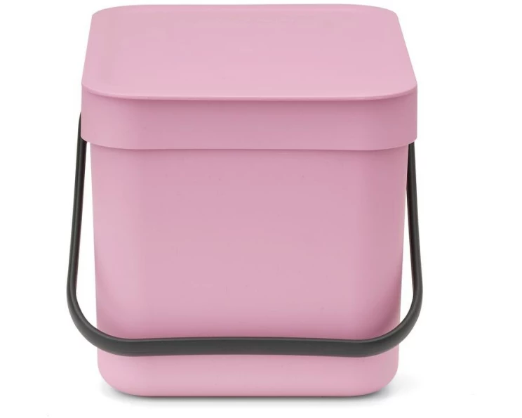 Brabantia Komposteimer Sort & Go 6 l, Rosa