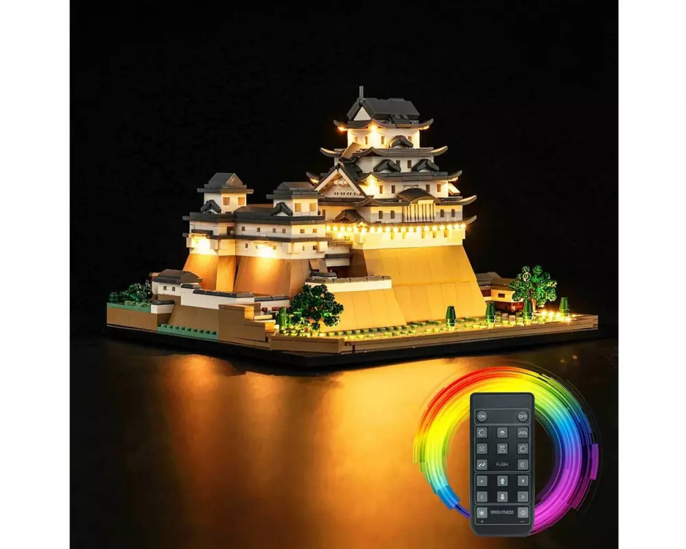 BrickBling LED-Licht-Set für LEGO 21060 Burg Himeji