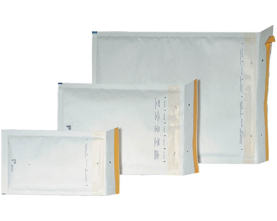 BÜROLINE Luftpolstertasche Gr.10 2FVAF222675 weiss 370x480mm 50 Stück