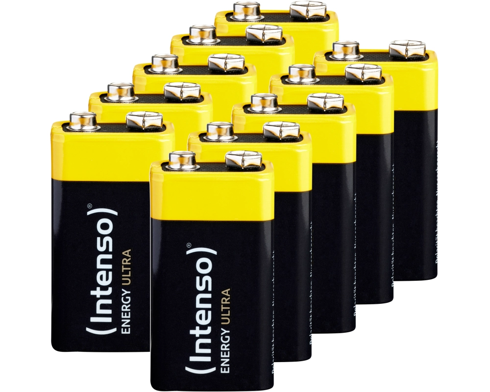 INTENSO Energy Ultra E 6LR61 9V 7501451MP Alkaline 10pcs pack