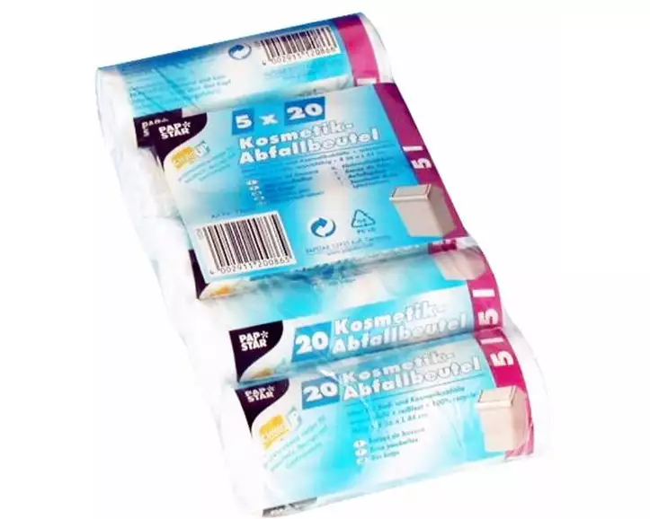 Weita Müllbeutel Papstar 5 l, 100 Stück