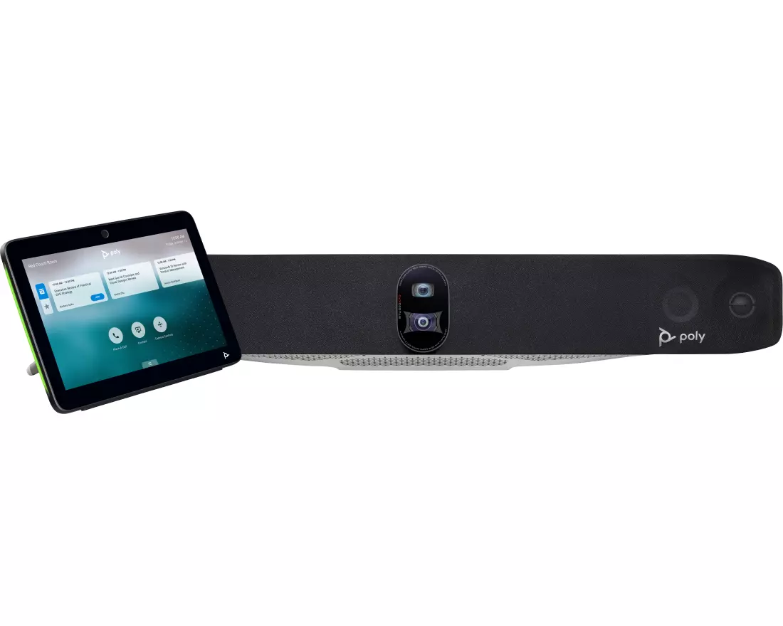 HP Poly Poly Studio X70 All-In-One-Videoleiste mit TC10 Controller-Kit Kein Funkmodul oder Netzkabel GSA/TAA