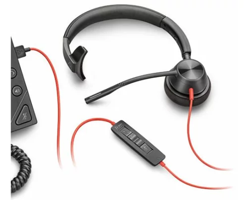 HP Poly Blackwire 3310, Microsoft Teams Certified, USB-C, Headset TAA