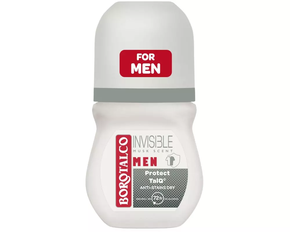 Borotalco Deo Roll-on On Men Invisible Dry 50 ml