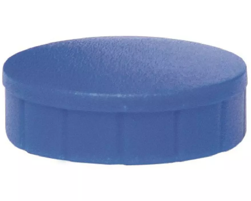 Maul Haftmagnet Solid Ø 20 mm, 300 g, Blau, 10 Stück