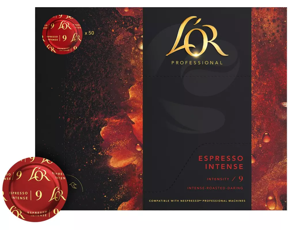 L'Or Professional Pads Espresso Intense 9 50 Stück