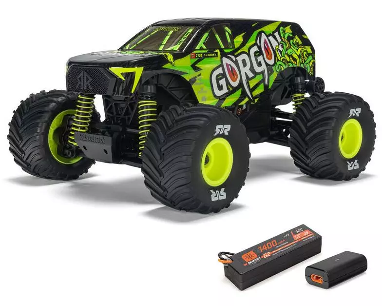 Arrma Monster Truck Gorgon Grom Brushed 4x4 RTR 1:16 Gelb