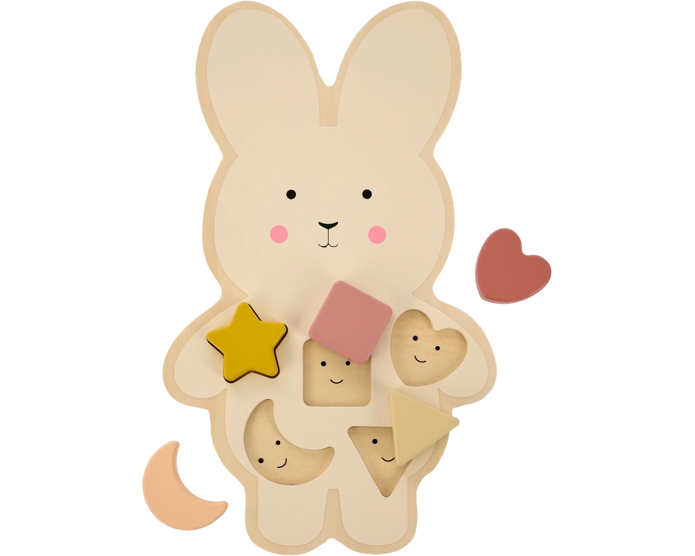 JABADABADO Puzzle Hase 30x18cm W7310