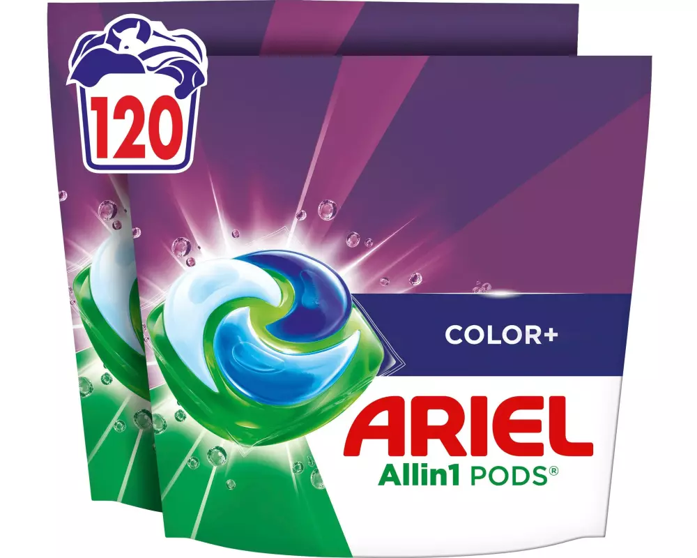 Ariel Color+, Flüssigwaschmittelkapseln 120 Stück
