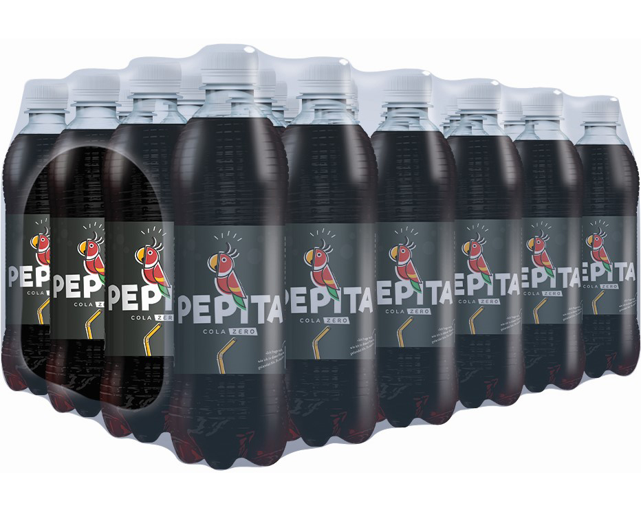 PEPITA Cola Zero 2106 50 cl, 24 Stk.