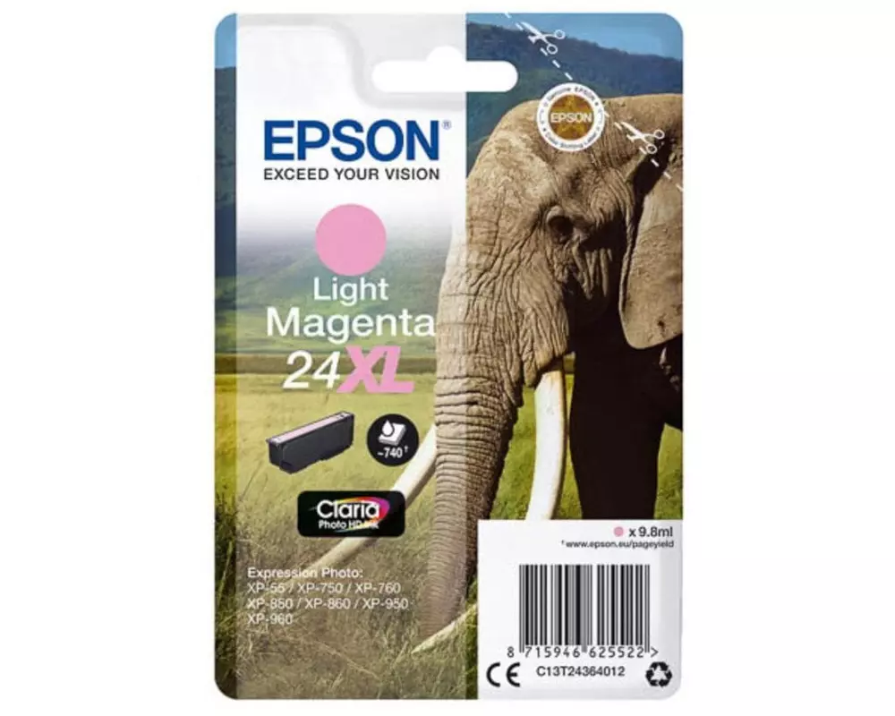 Epson Tinte T24364012 Light Magenta