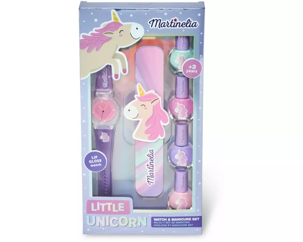Martinelia Beauty Little Unicorn: Watch & Manicure Set