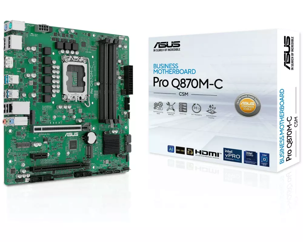 ASUS Mainboard PRO Q870M-C-CSM