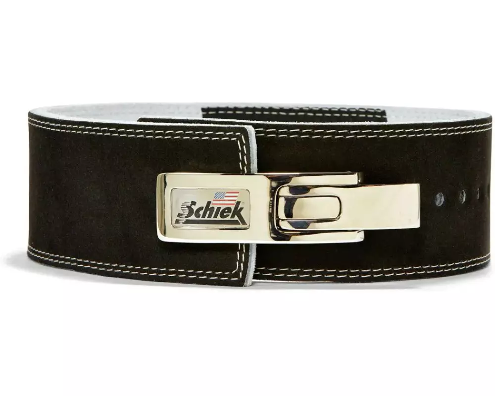 Schiek Sports Hebelkrafthebergürtel, Schwarz XL